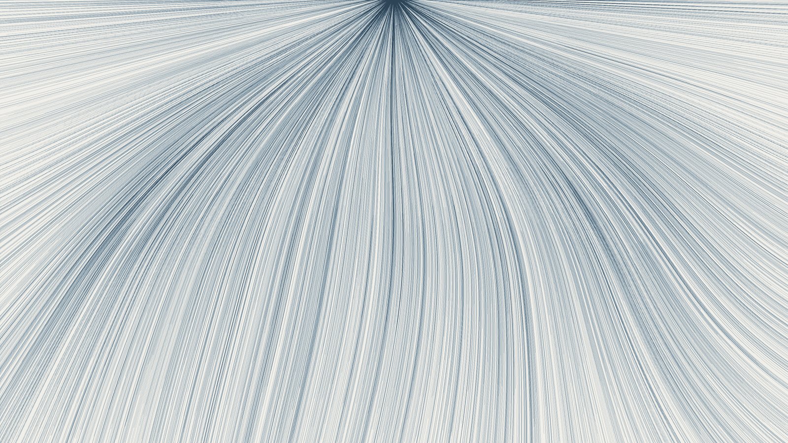 Fine engraved lines receding to a single distant point, an archive converging over years.